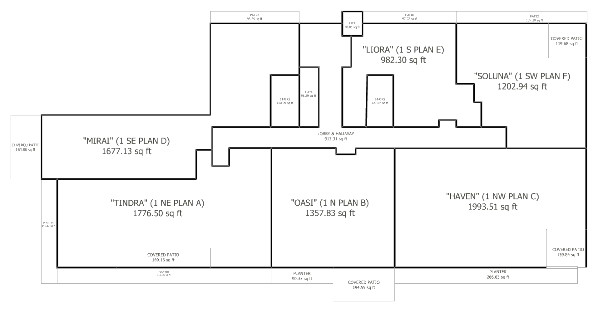 Level One floor plate — soluna